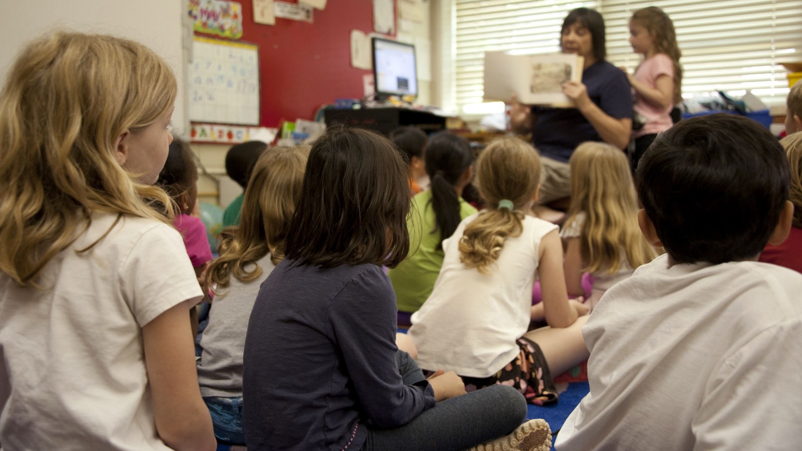 students in a classroom